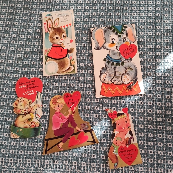 Other - Vintage Used Baby Valentine Christmas Birthday Cards.  Approximately 97 cards